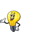 Mr. Abbey Electric Lightbulb Right Photo